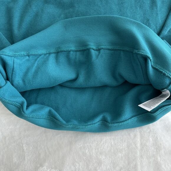 The North Face Hoodie Mens Large Half Dome Fleece Logo Pullover Shady Blue - Picture 4 of 9